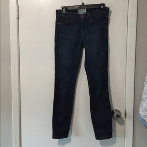 Current/ Elliott Skinny Ankle Cropped Jeans 24-0